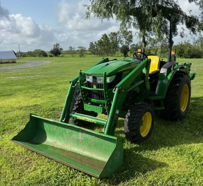 2022 John Deere 4052M tractor at ABM base